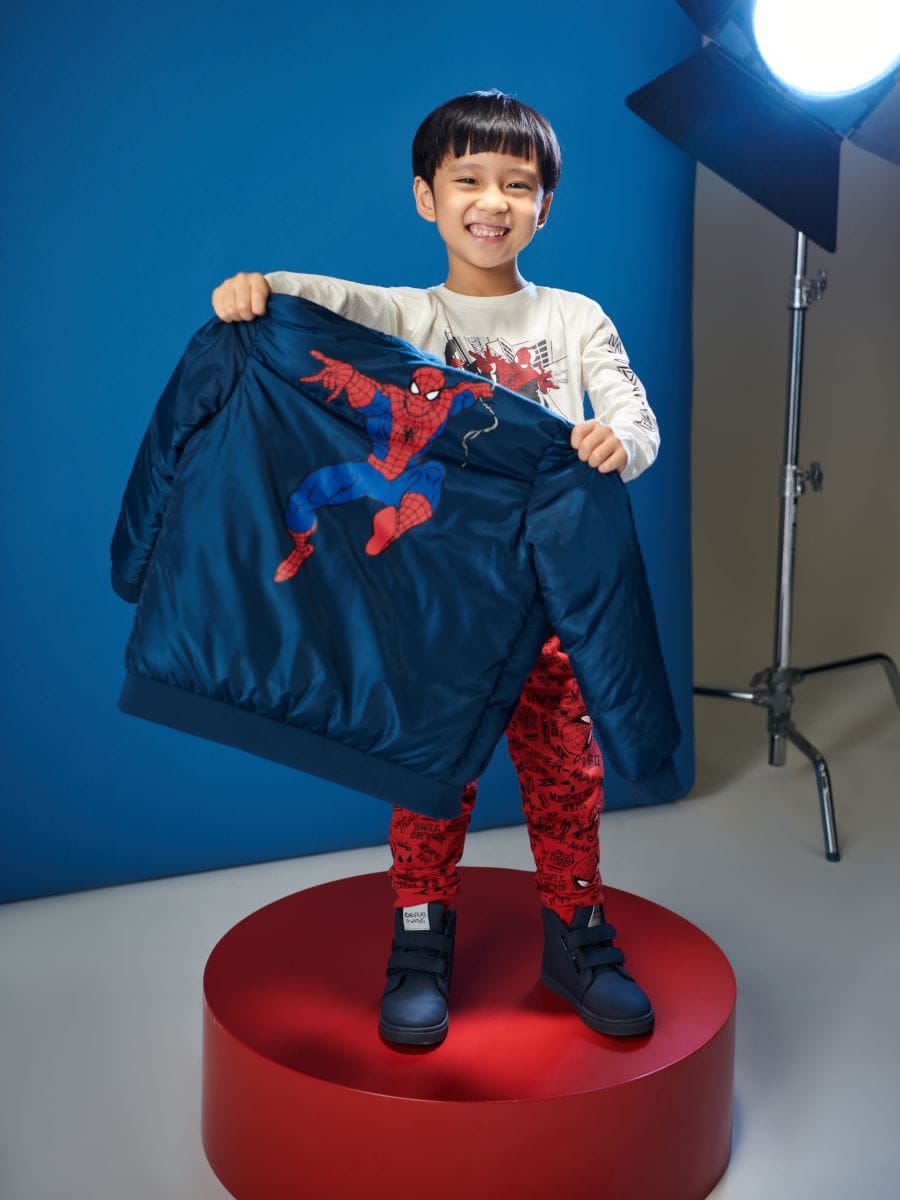 Veste d'hiver spiderman