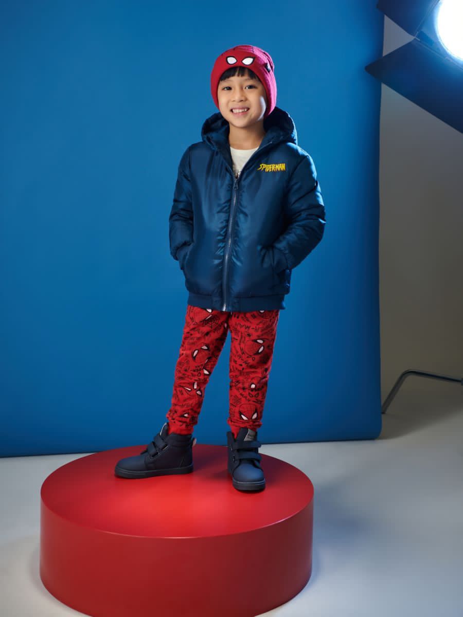 Veste d'hiver spiderman