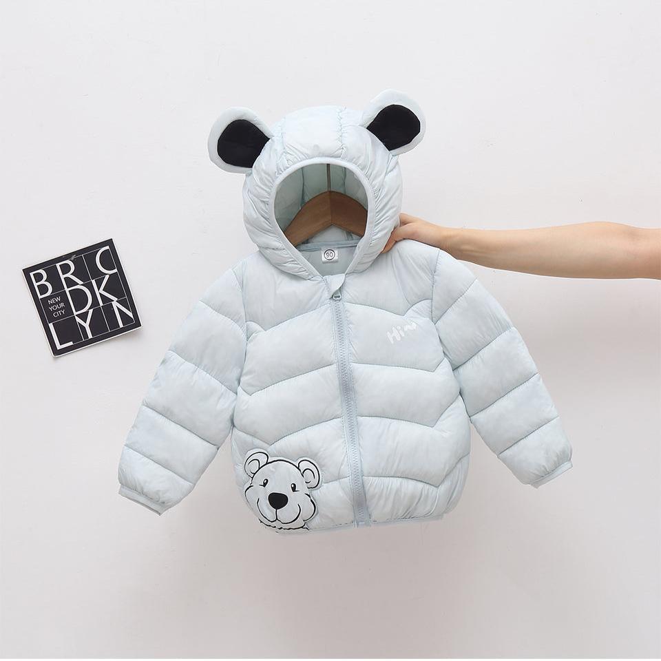 Veste doudoune nounours