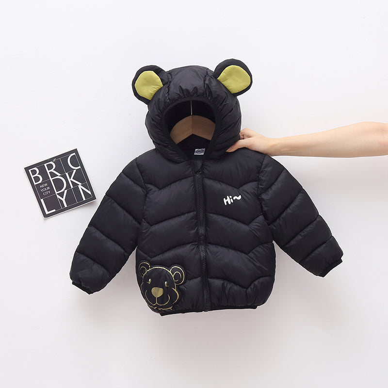 Veste doudoune nounours