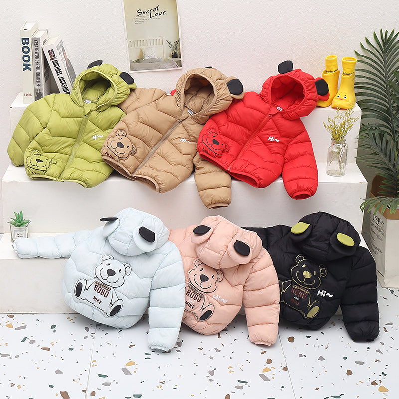 Veste doudoune nounours