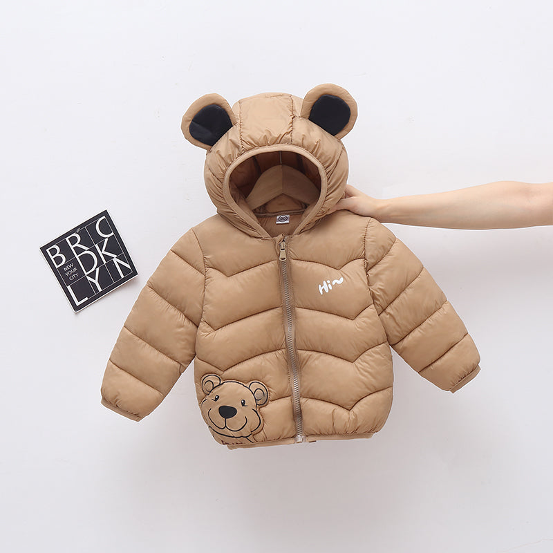 Veste doudoune nounours