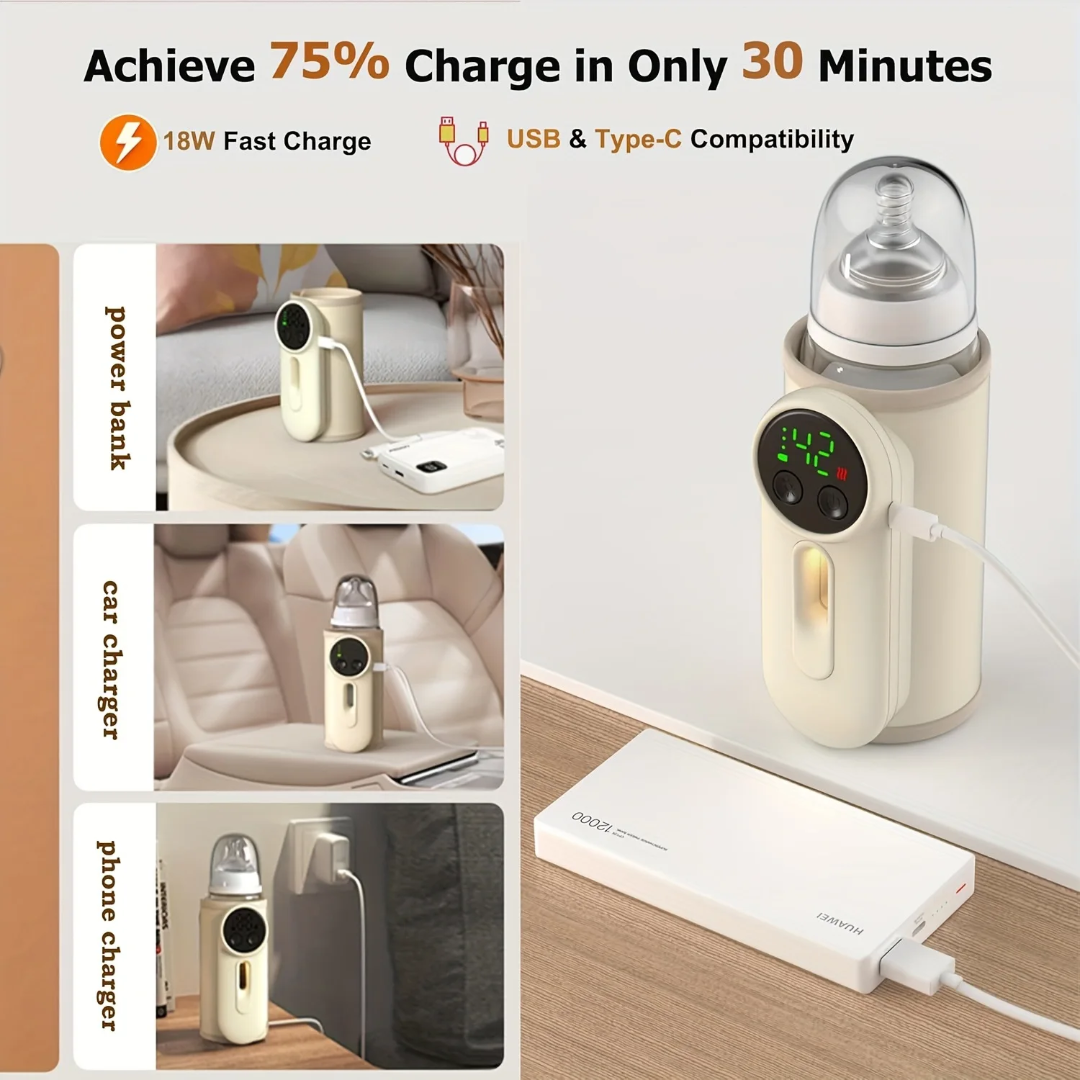 Chauffe biberon rechargeable