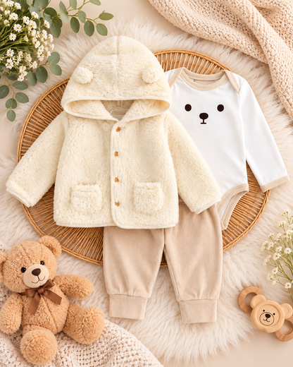 Ensemble dabdoub 🧸 3 pièces